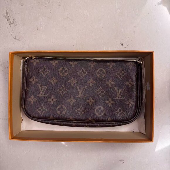 Louis Vuitton Dark Brown Monogram Belt Bag Set - Picture 3 of 10